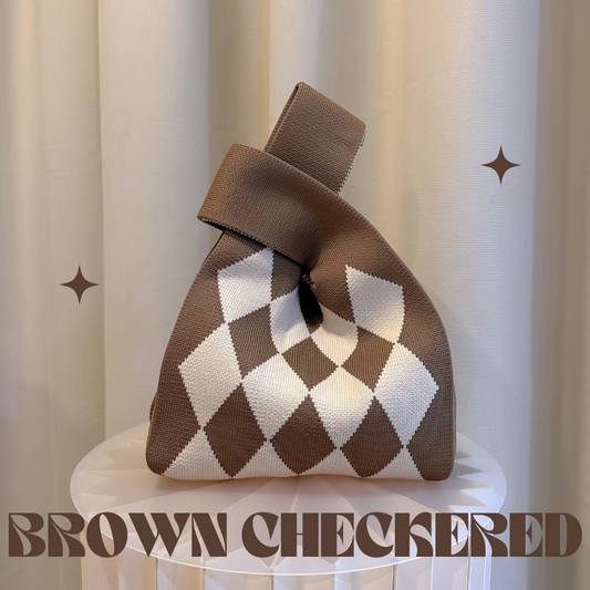 Brown Checkered